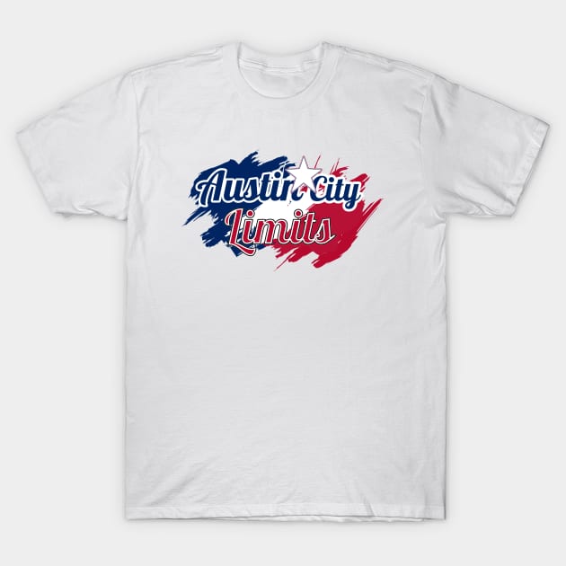 Austin city music T-Shirt by Sefiyan